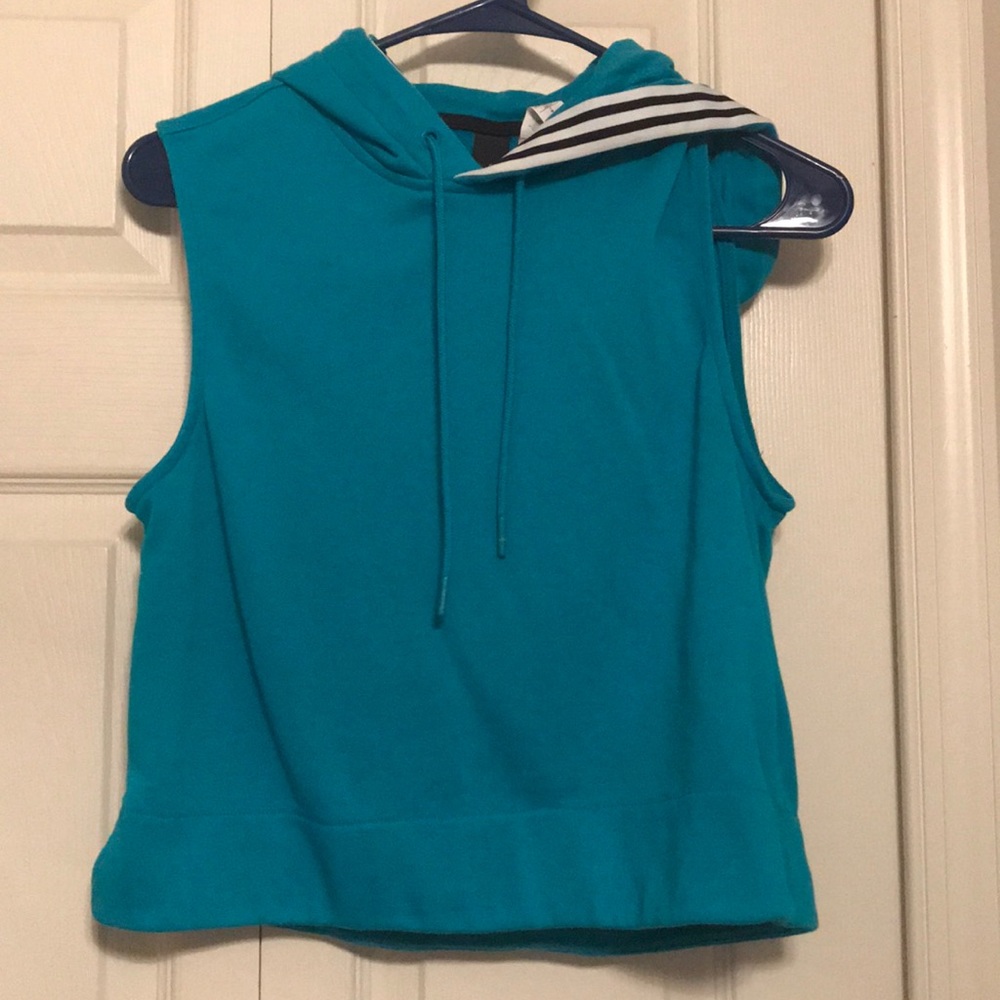 Adidas crop hoodie